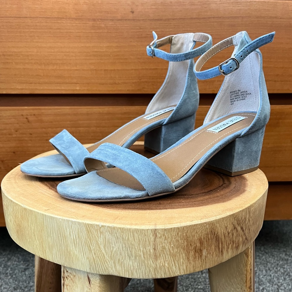 Steve Madden Irenee Two-Piece Block-Heel Sandals